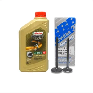 Válvula 3b Racing Honda Cg Titan 150 + Aceite Castrol Power1