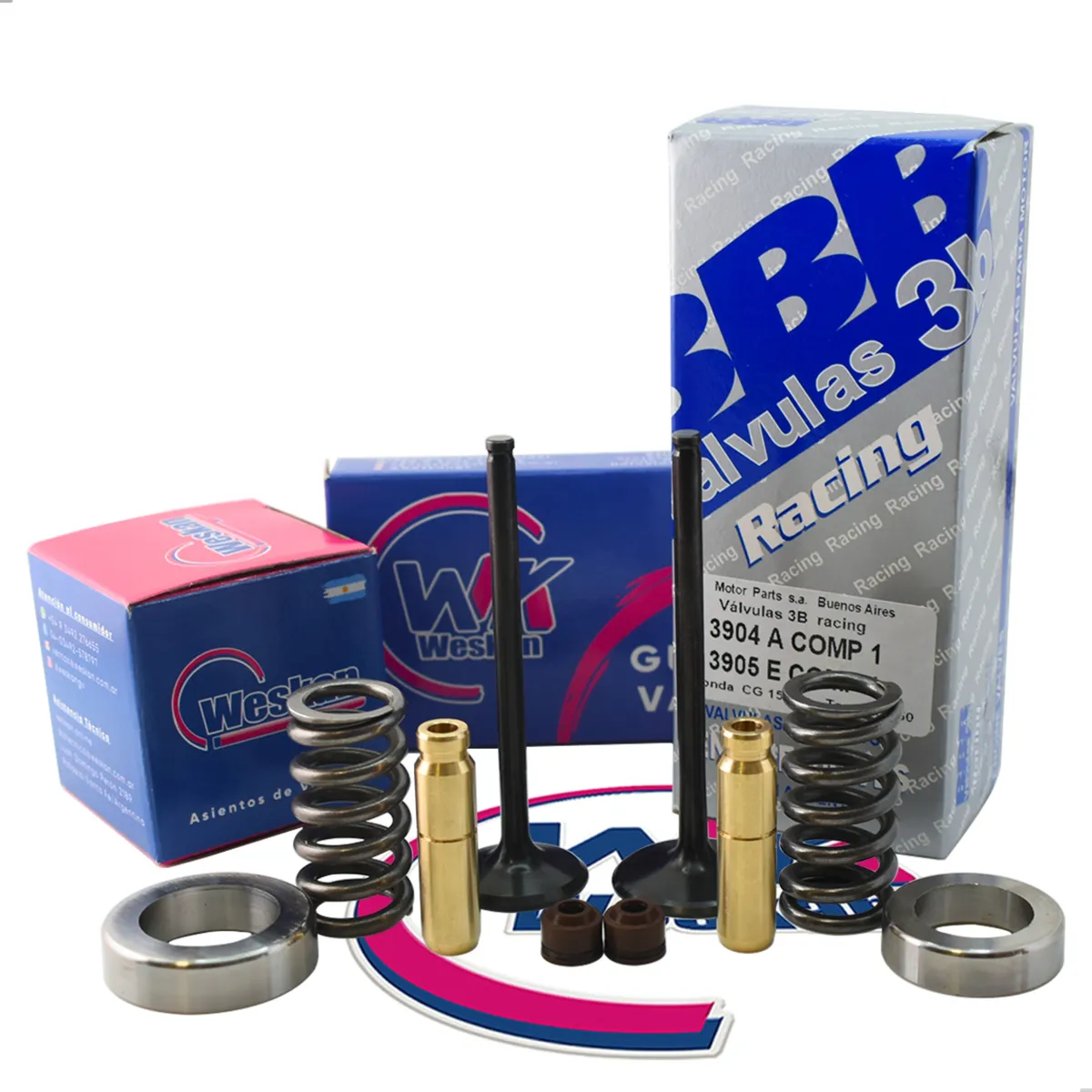 Kit Premium Competición Cg Titan 150 - Asientos De Acero