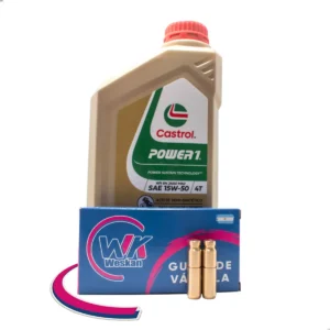 Guia De Válvula Honda Cg Titan 150 - Bronce + Aceite Castrol