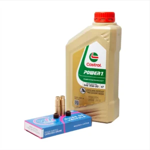 Guia De Válvula Honda Cg Titan 150 - Bronce + Aceite Castrol