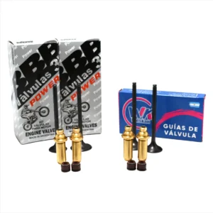 Valvula 3b Power Honda Twister / Tornado 250 + Guias Bronce