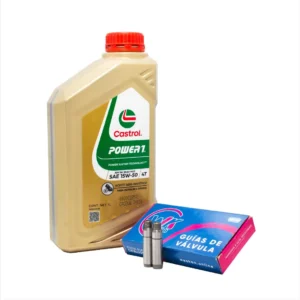 Guia De Válvula Bajaj Rouser Pulsar Ns 200 + Aceite Castrol