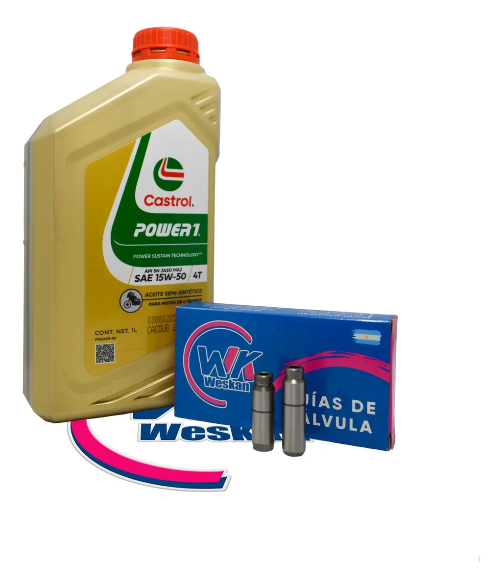 Guia De Válvula Yamaha Fz 16 - Fundición + Aceite Actevo X1l