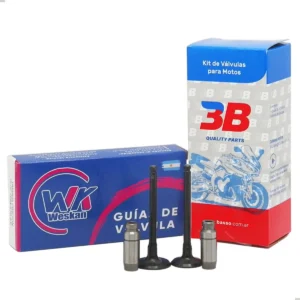 Kit Guias Fundicion + Valvula 3b Yamaha Crypton 110 / Ttr 90
