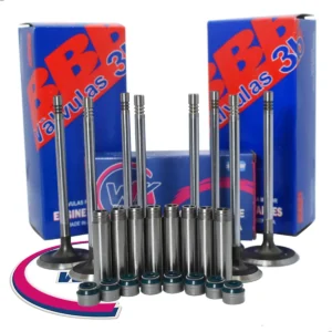 Kit Guia 6mm + Valvula 3b Chevrolet Agile Corsa Onix 1.4 8v