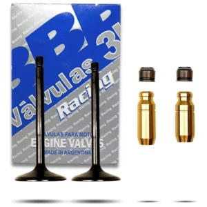 Kit Válvulas 3b Racing + Guía De Bronce Yamaha Ybr / Xtz 125