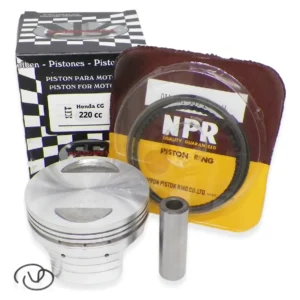 Piston Competicion Honda Cg Titan 220 Perno 15 Aro Japón Npr