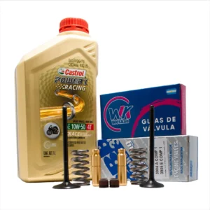 Valvula 3b Racing Cg Titan 150 + Guia + Resorte Mpi + Aceite