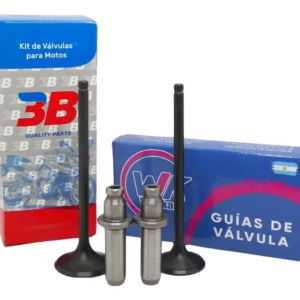 Kit Valvula + Guia De Valvula Fundicion Nx4 / Xr 400 Falcon