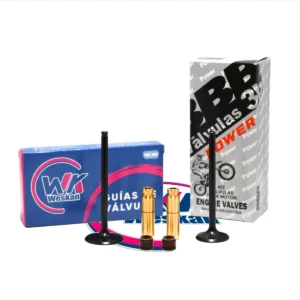 Kit Valvula 3b Power + Guia Bronce Honda Cg Titan 150 + Ret