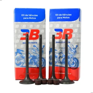 Valvula Moto 3b Honda Twister / Tornado / Cbx 250 + Retenes
