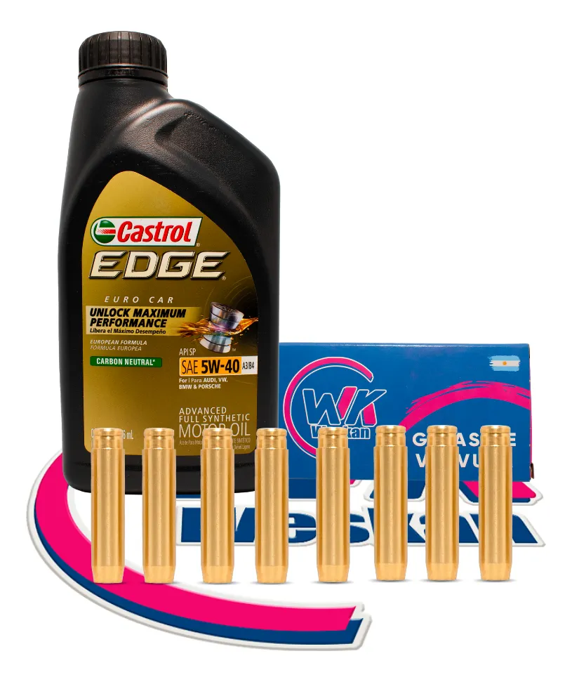 Guia De Válvula Bronce 7mm Chevrolet Corsa 1.4 8v + Aceite