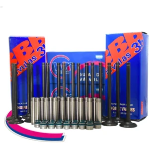 Kit Guia 6mm + Valvula Chevrolet Aveo Corsa 1.6 16v + Reten