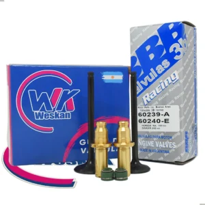 Kit Guía De Bronce + Valvula Mpi Honda Nx 150 / Dakar 200