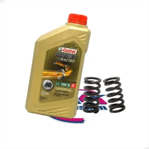 Resorte De Valvula Mpi Honda Cg Titan 150 + Aceite Castrol