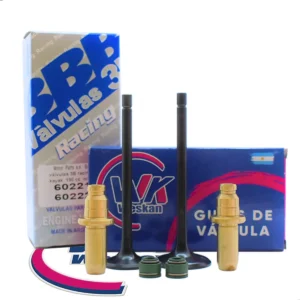 Kit Valvula + Guias Bronce Competicion Racing Mpi Kayak 150